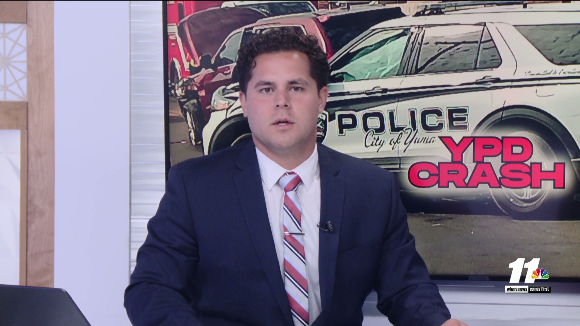 YPD vehicle involved in crash on 24th Street