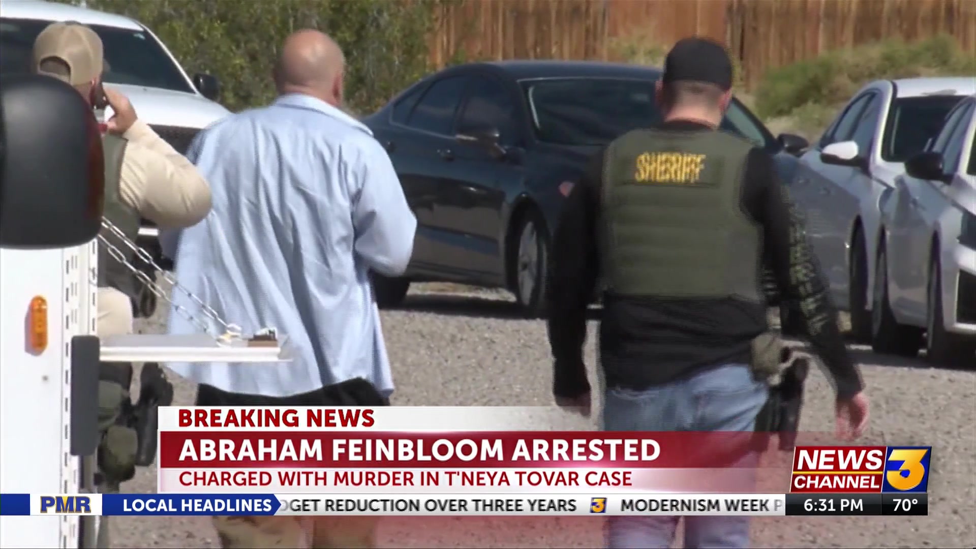 Abraham Feinbloom arrested on murder charge in death of 17-year-old T’Neya Tovar