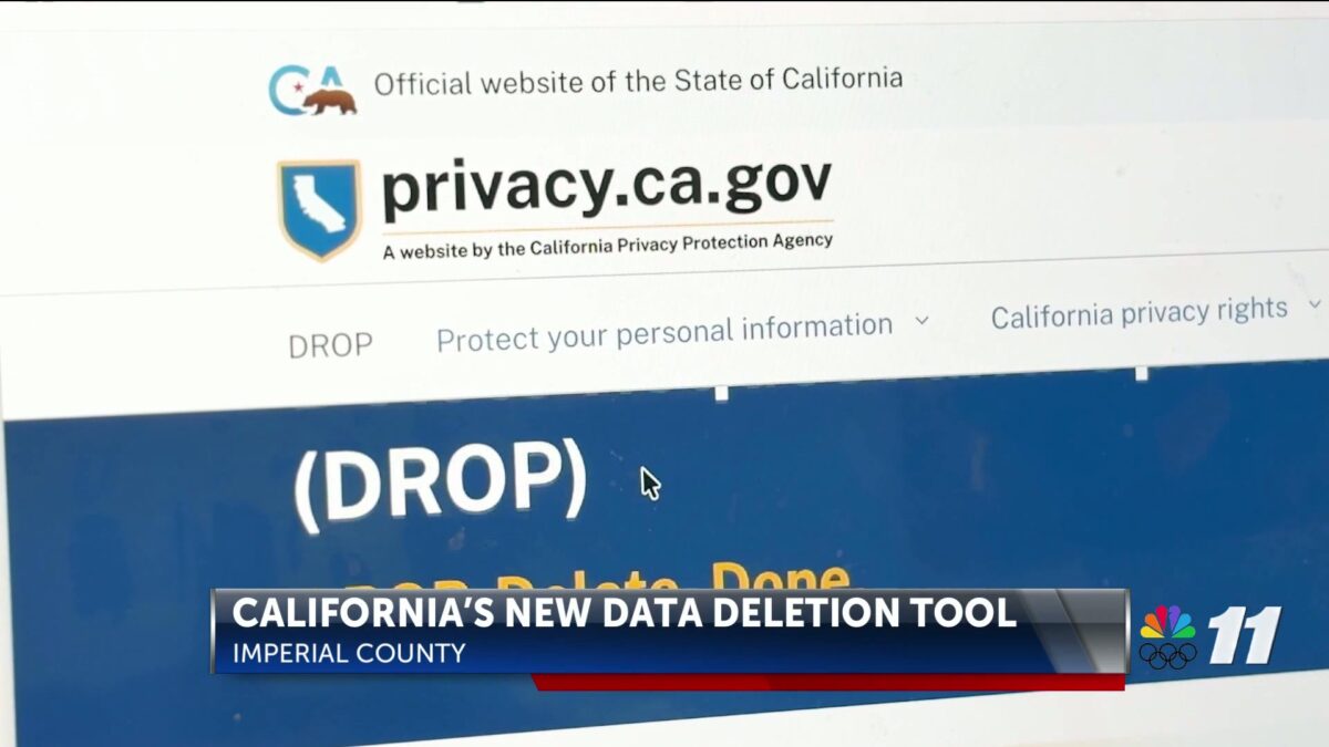 California launches new tool to help residents delete personal data