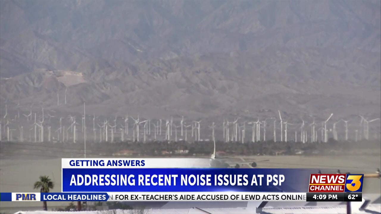 Getting Answers: Addressing recent noise issues at Palm Springs airport
