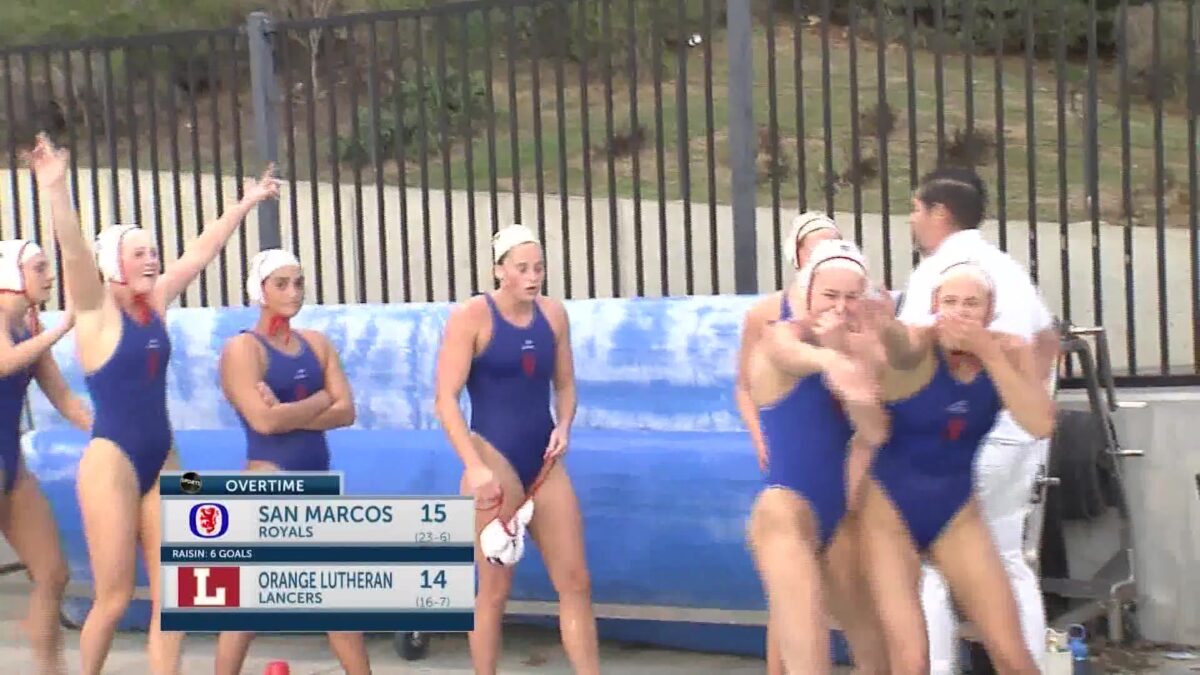 San Marcos girls water polo wins overtime playoff thriller in CIF-SS Open Division