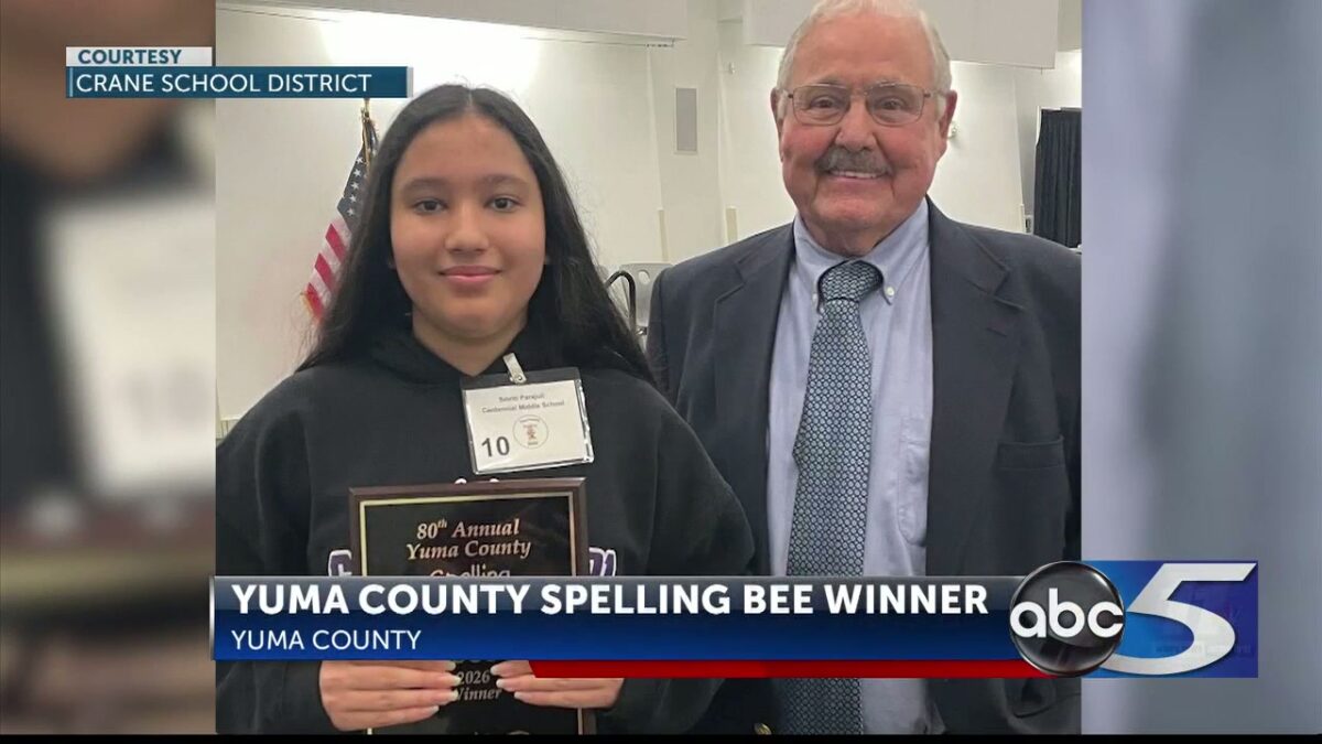 Local student wins 80th Annual Yuma County Spelling Bee