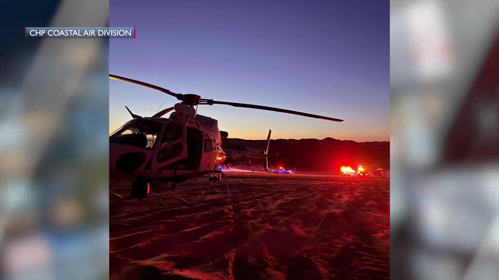 Crews airlift injured ATV rider after rollover in Oceano