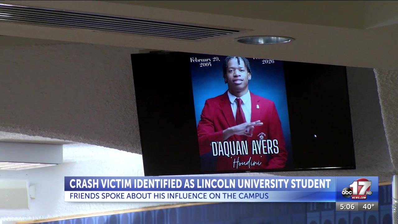 Vigil held Friday for Lincoln University student who died in crash