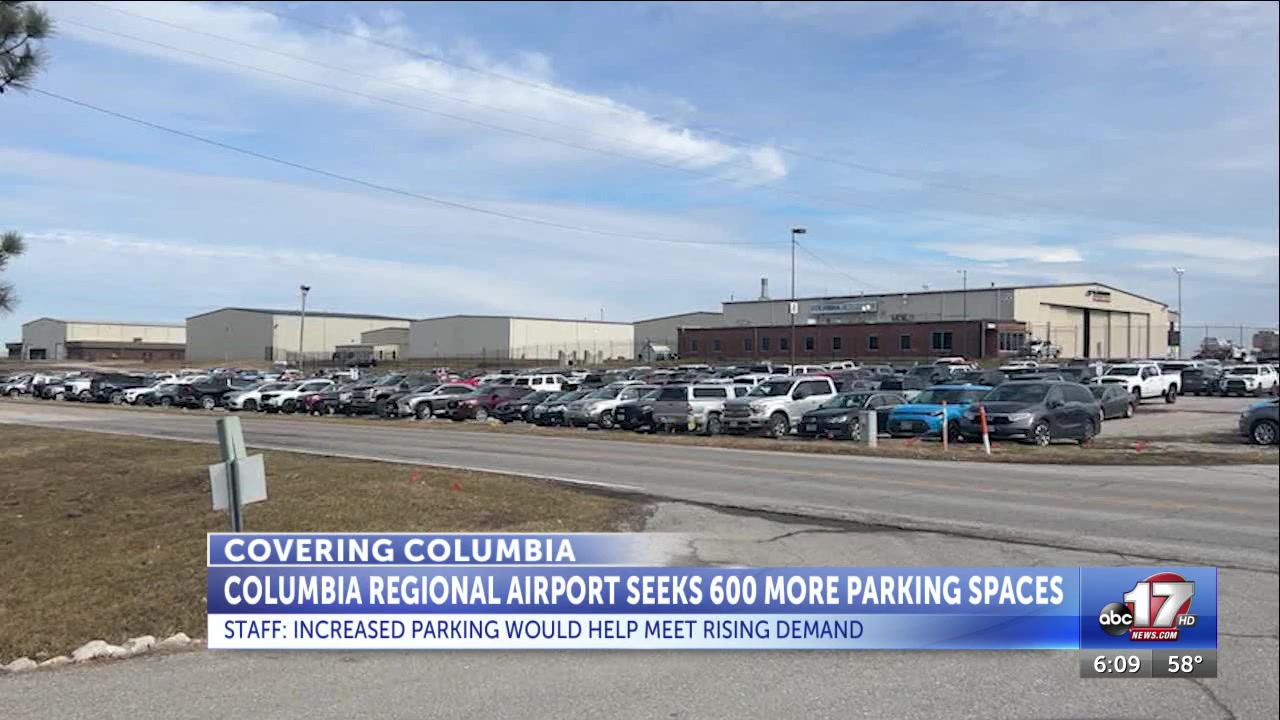 Columbia Regional Airport to get 600 more parking spaces to meet rising demand