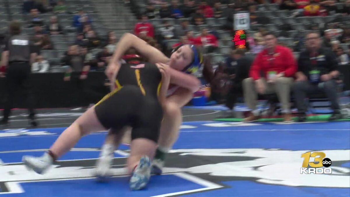 Night one of the State High School Wrestling Tournament