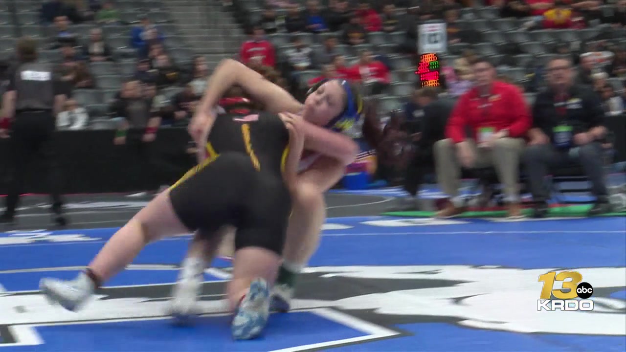 Night one of the State High School Wrestling Tournament