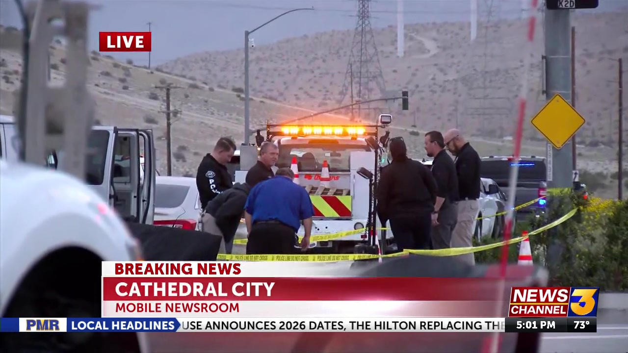 Human remains found in drainage culvert at Date Palm overpass in Cathedral City