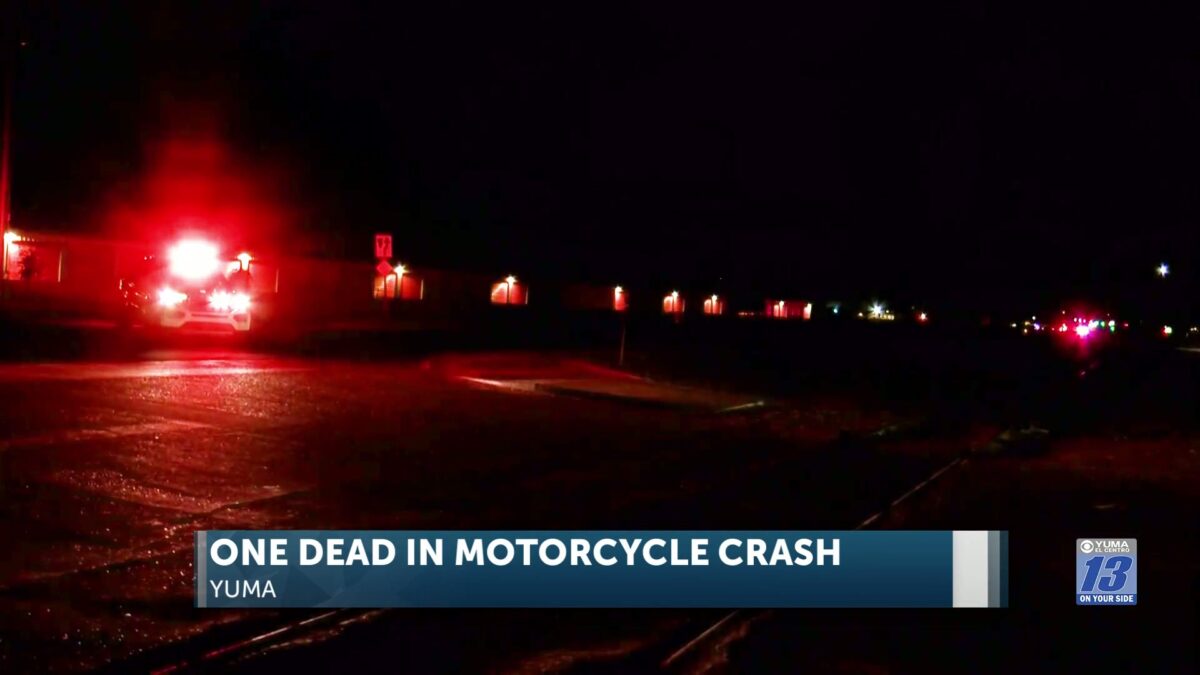 One dead in crash on Palo Verde Street