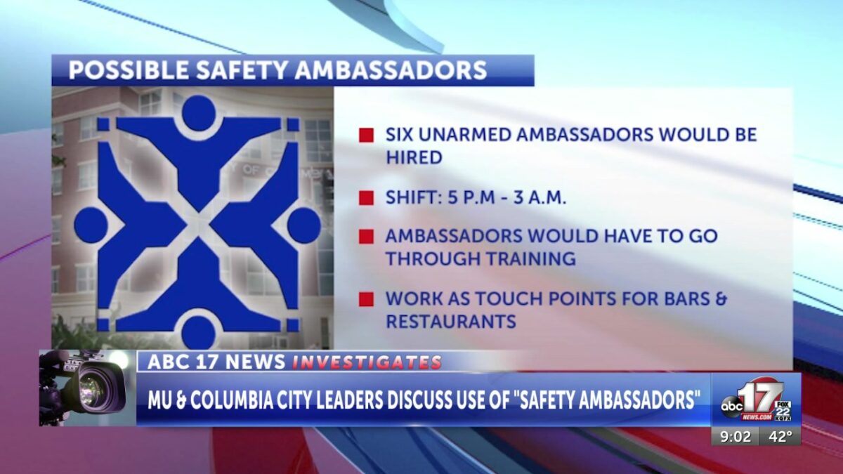 Columbia still exploring possibility of safety ambassadors downtown