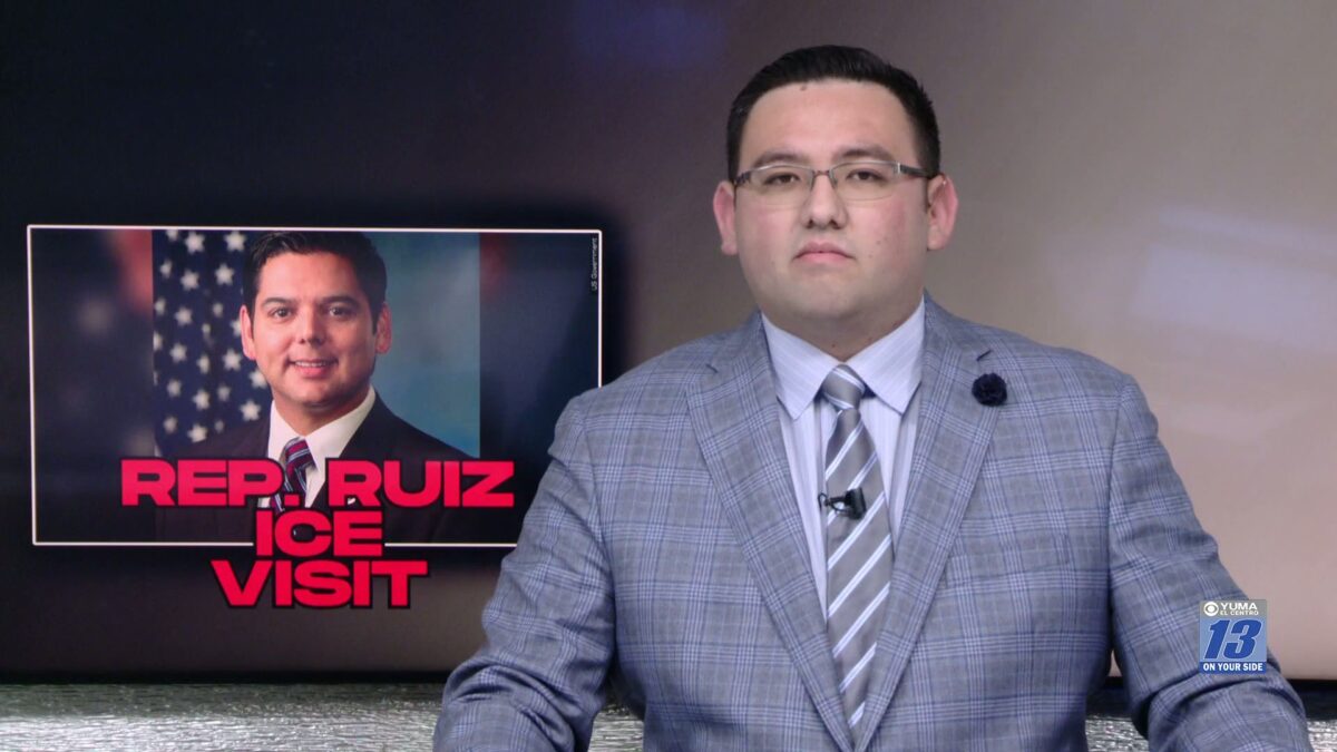 Rep. Raul Ruiz tours Imperial Regional Detention Facility