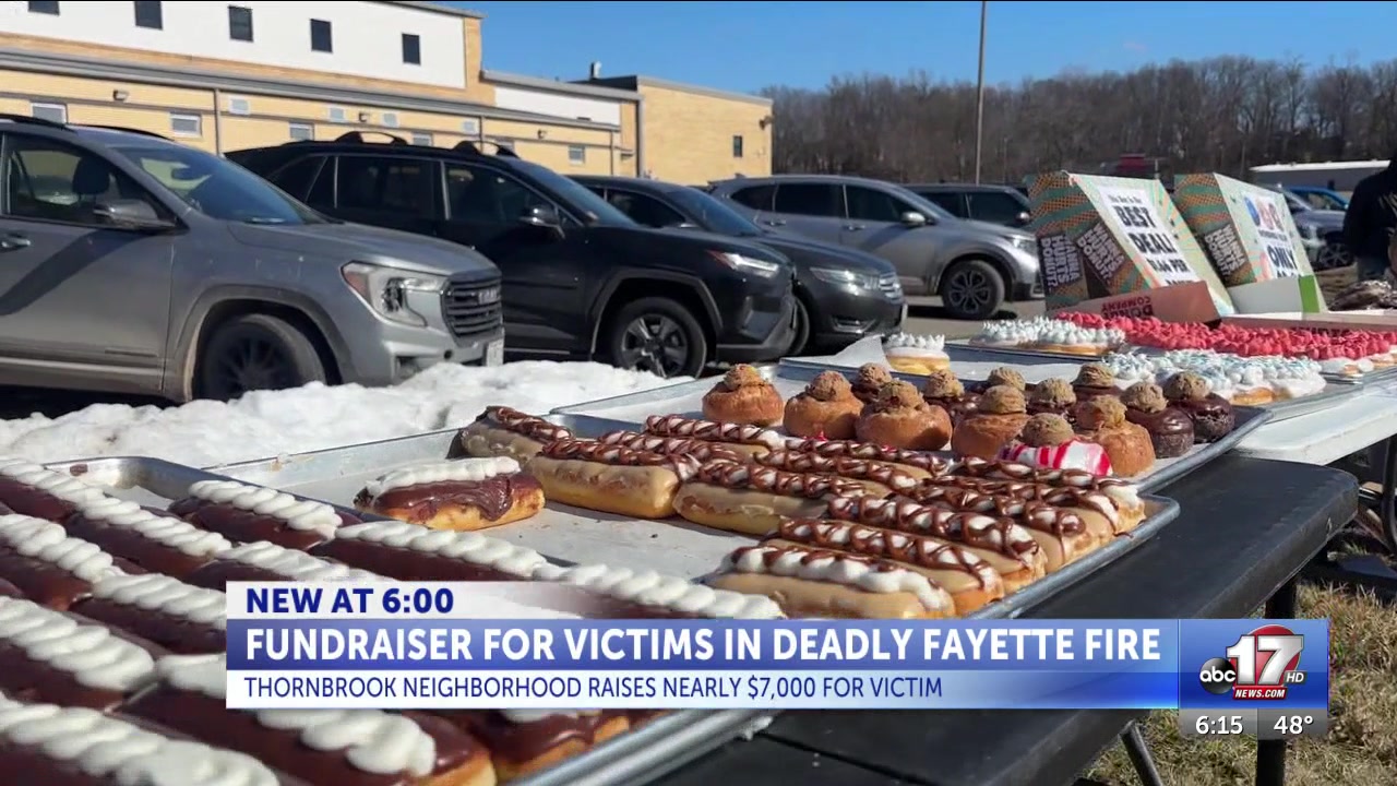 Fundraiser held at Fayette High School for fire victims