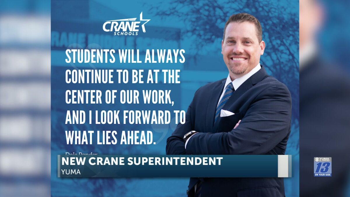 Crane Schools Governing Board names new superintendent
