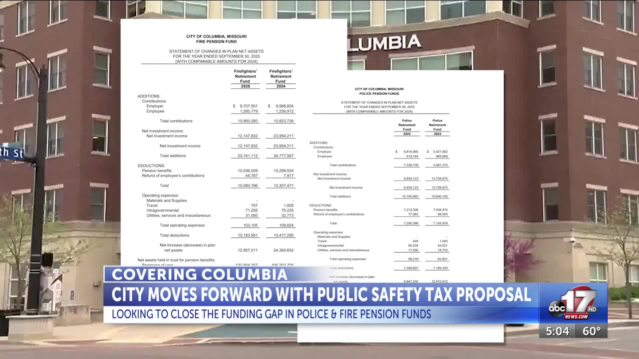Columbia moves forward with Public Safety Sales Tax plans; city officials say funding has been an ongoing issue