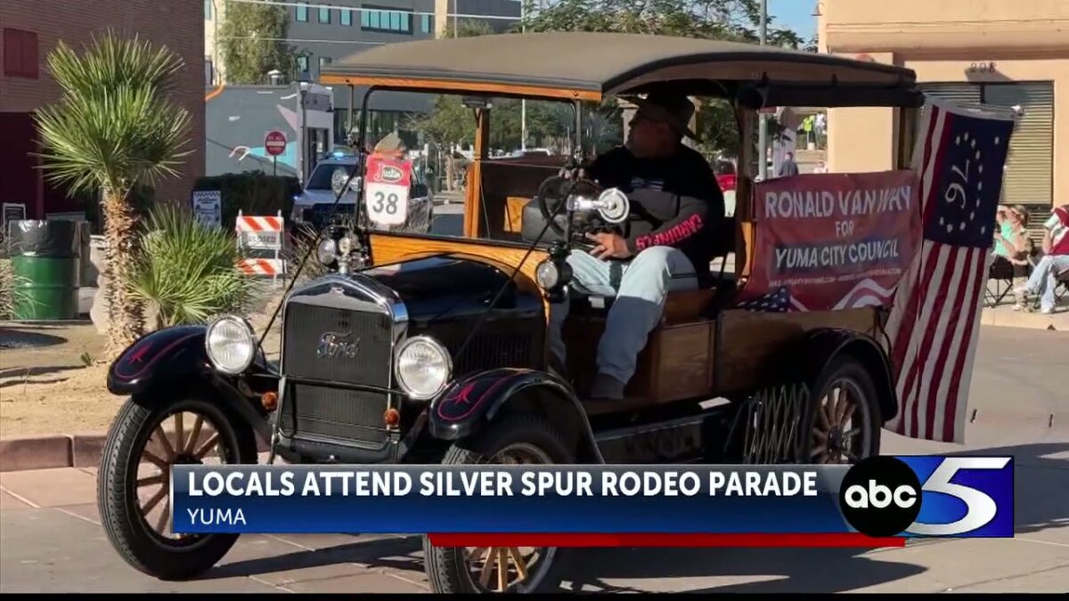 Locals attend annual Yuma Silver Spur Rodeo Parade