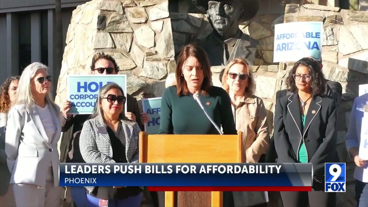 Arizona leaders push bills to help with the affordability crisis