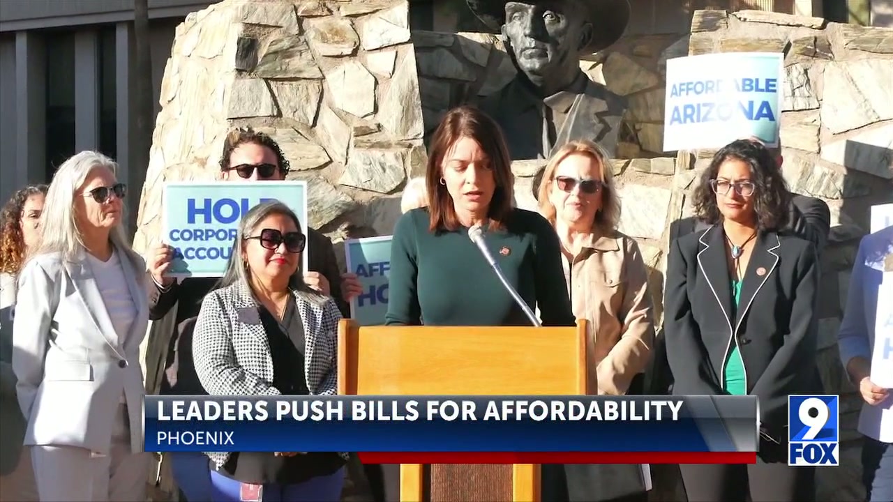 Arizona leaders push bills to help with the affordability crisis