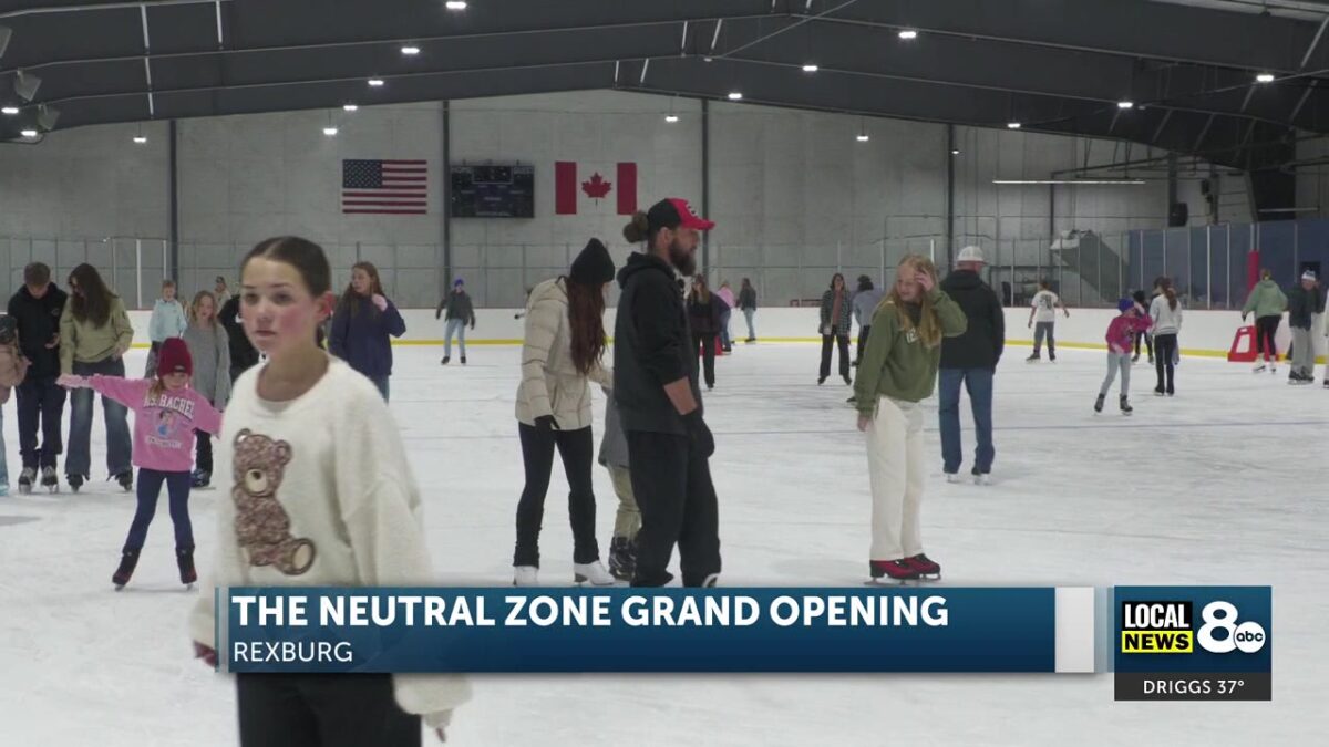 Chasing Olympic dreams: New Neutral Zone ice rink hosts grand opening in Rexburg