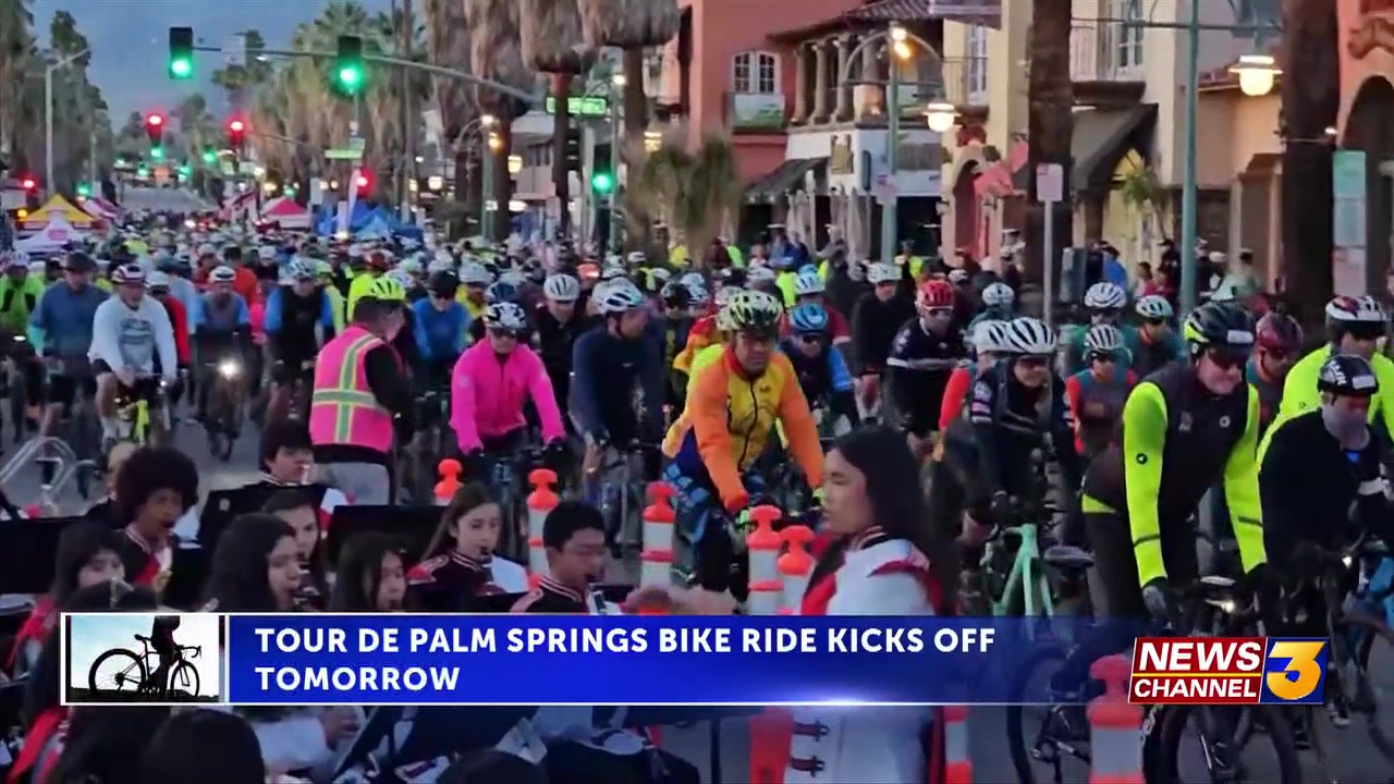 Tour de Palm Springs kickoff party welcomes thousands to downtown Palm Springs