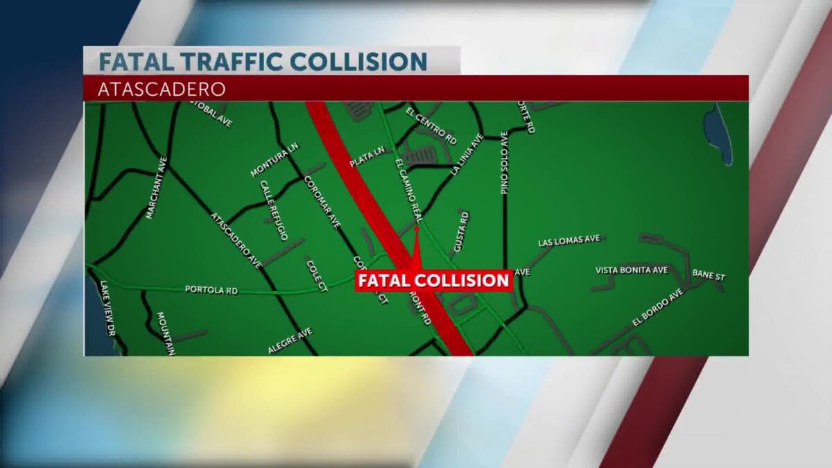 Woman dead after car crash in Atascadero