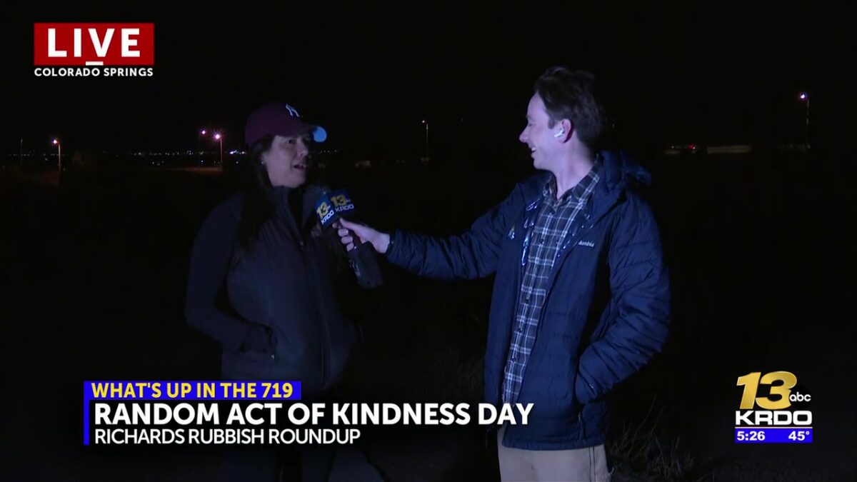 ‘Richards Rubbish Roundup’ leading by example for ‘Random Acts of Kindness’ day