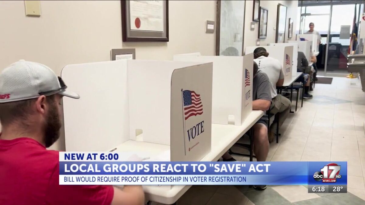 Local voter groups argue SAVE Act ultimately harms voters