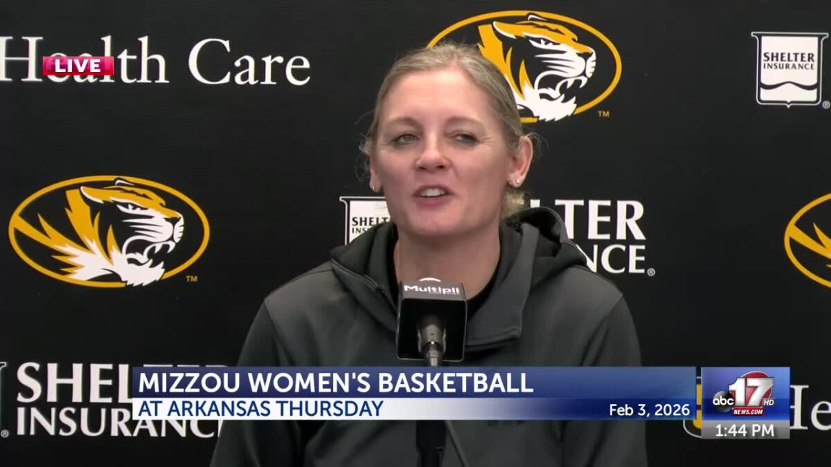 WATCH: Mizzou women prepare for mid-week trip to Arkansas