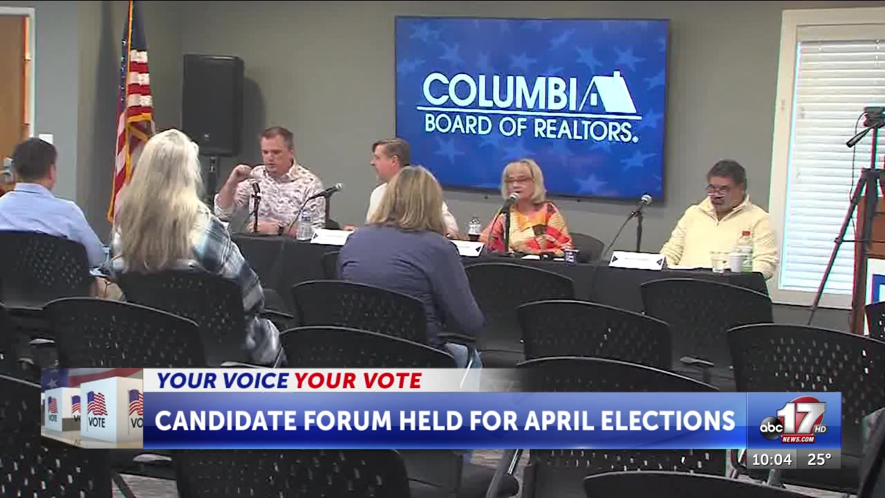 Columbia Board of Realtors hosts first candidate forum for April elections