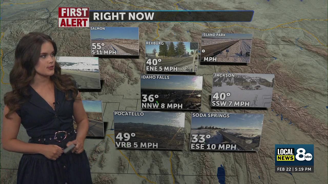 Sunny Sunday with next winter system arriving Monday evening