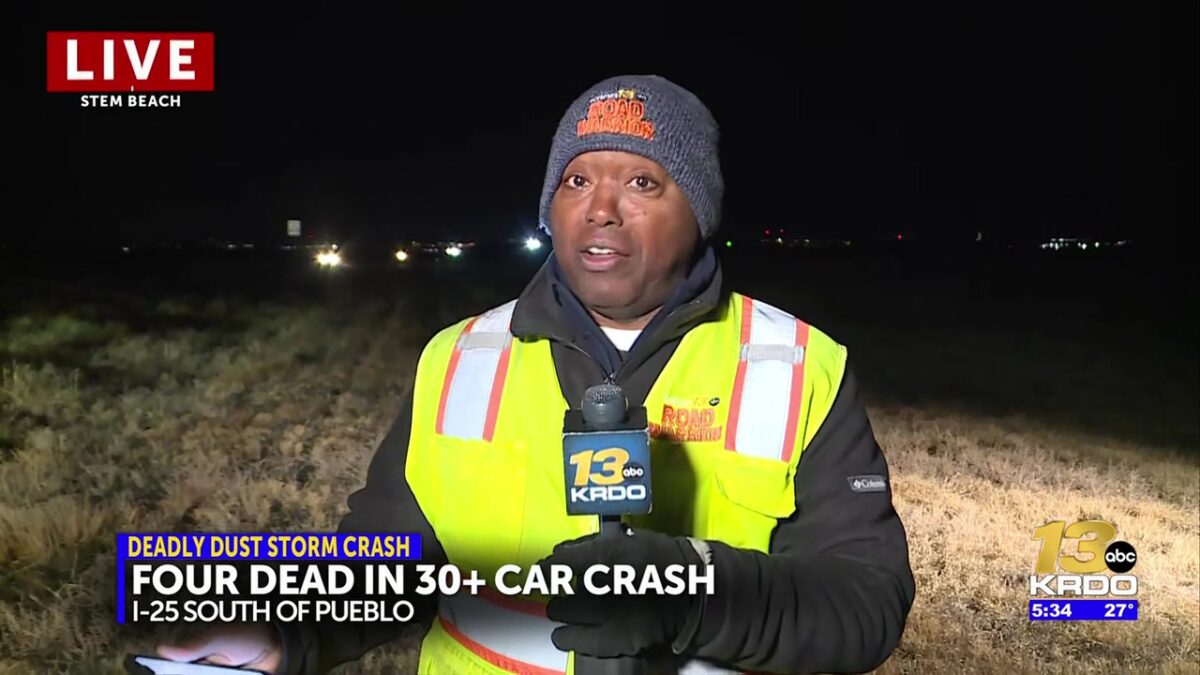 I-25 northbound reopens overnight after deadly crash; troopers share brown-out safety guidance