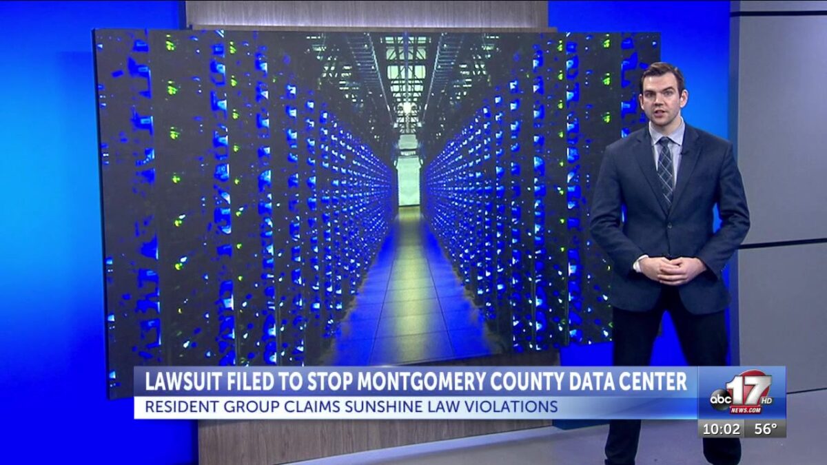 Lawsuit filed to stop Montgomery County data center