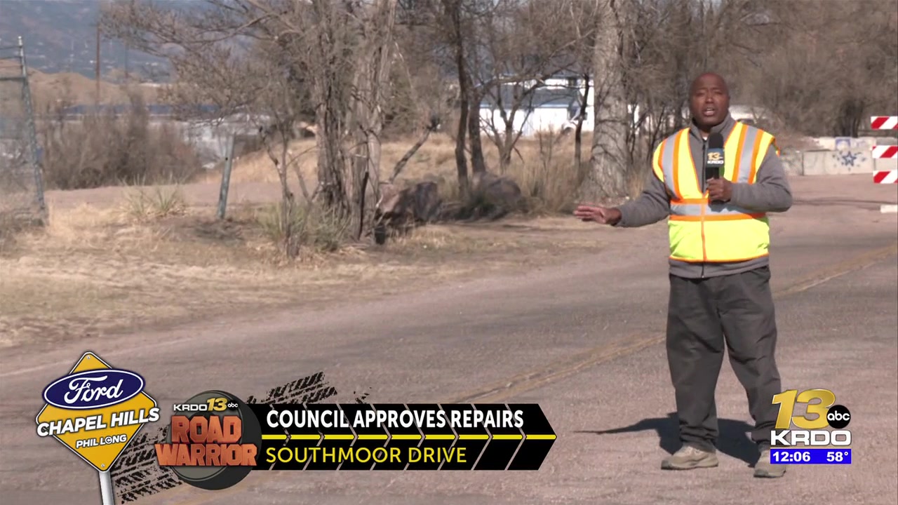 Fountain’s Southmoor Drive to be repaved