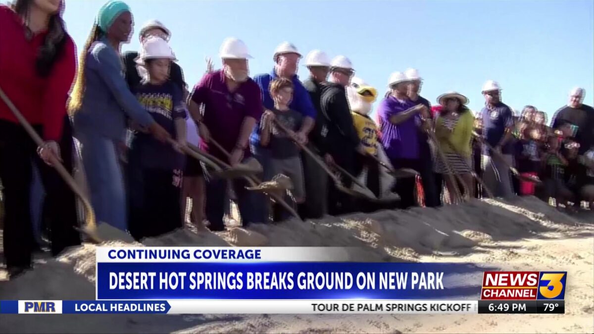 Desert Hot Springs breaks ground on new youth sports park