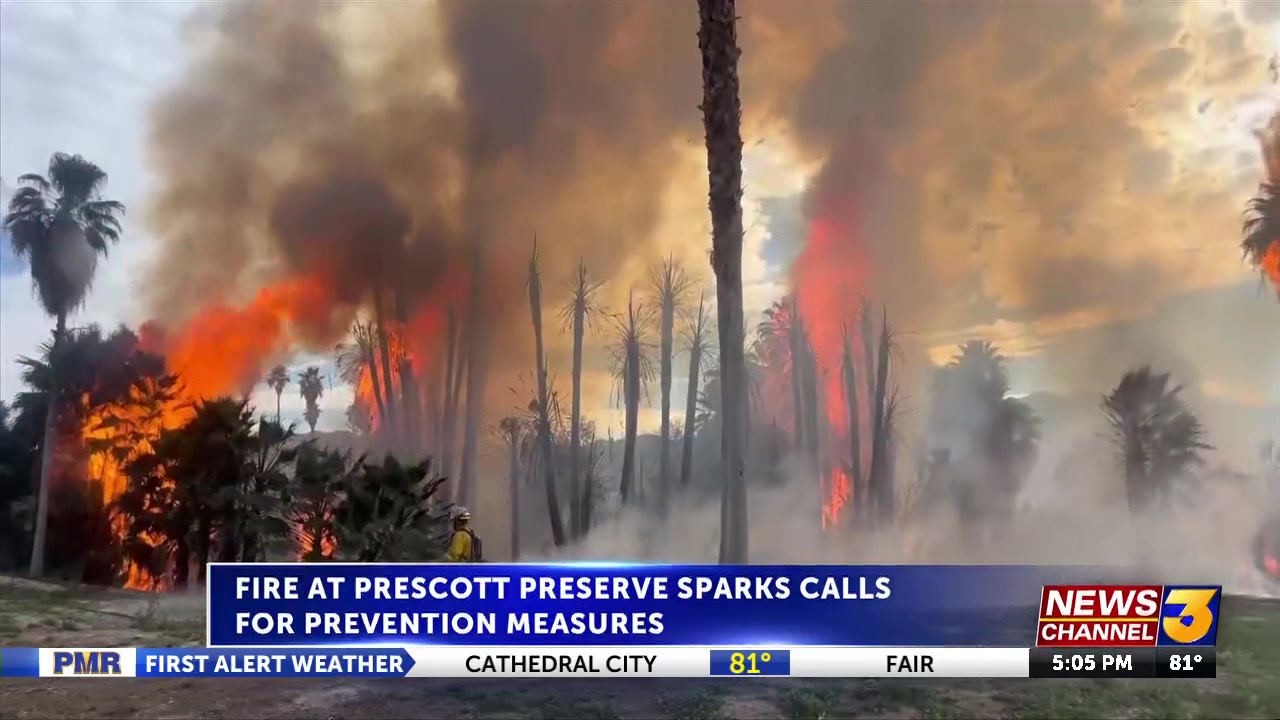 Fire at Prescott Preserve sparks calls for prevention measures