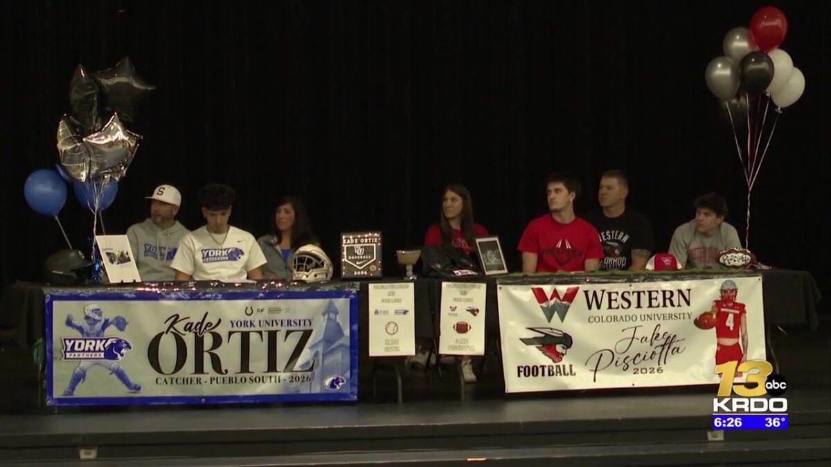 Pueblo South High School signing day