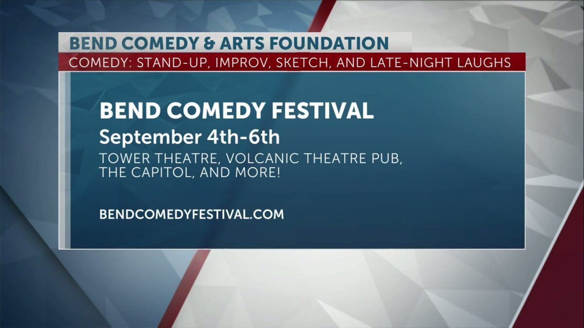 Bend Comedy Festival returns Labor Day weekend with bigger lineup