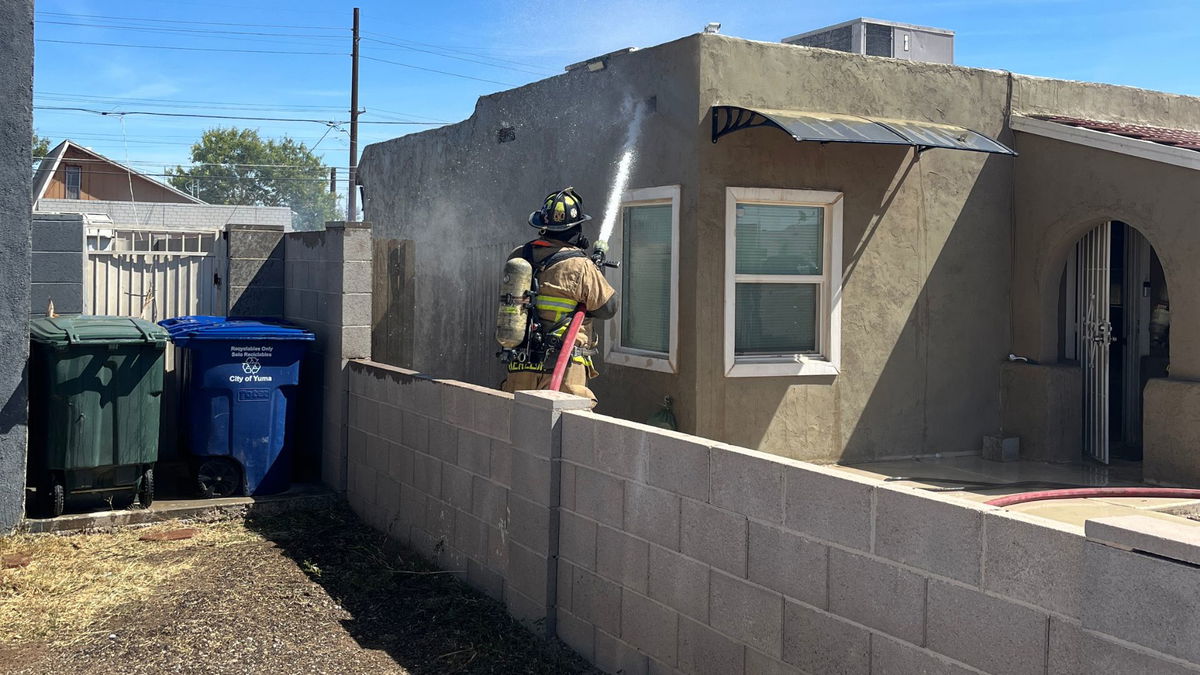 YFD responds to house fire on S. 12th Avenue