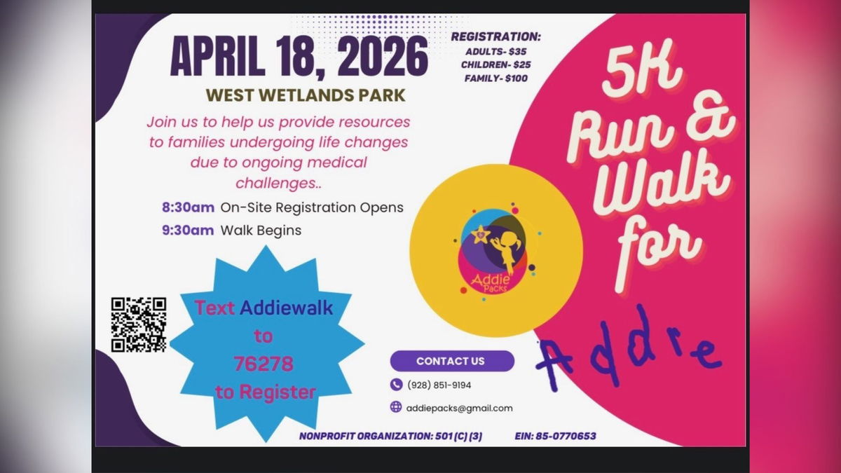 Addie Packs to host annual 5K Run & Walk for Addie fundraiser