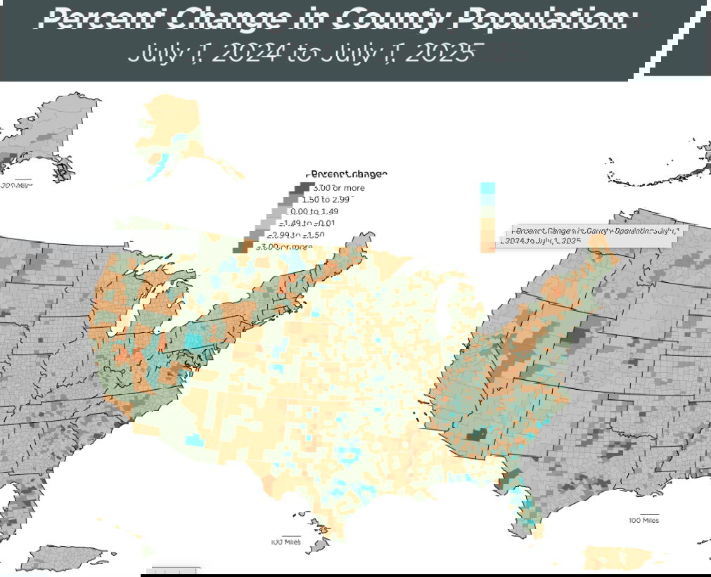 Deschutes County’s population has grown the most in Oregon this decade; Crook County’s growth rate tops state