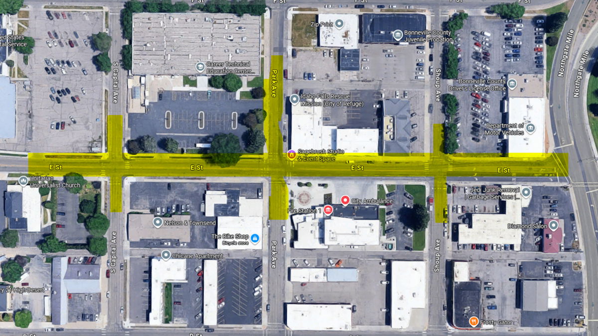 City of Idaho Falls to begin E Street reconstruction on March 9