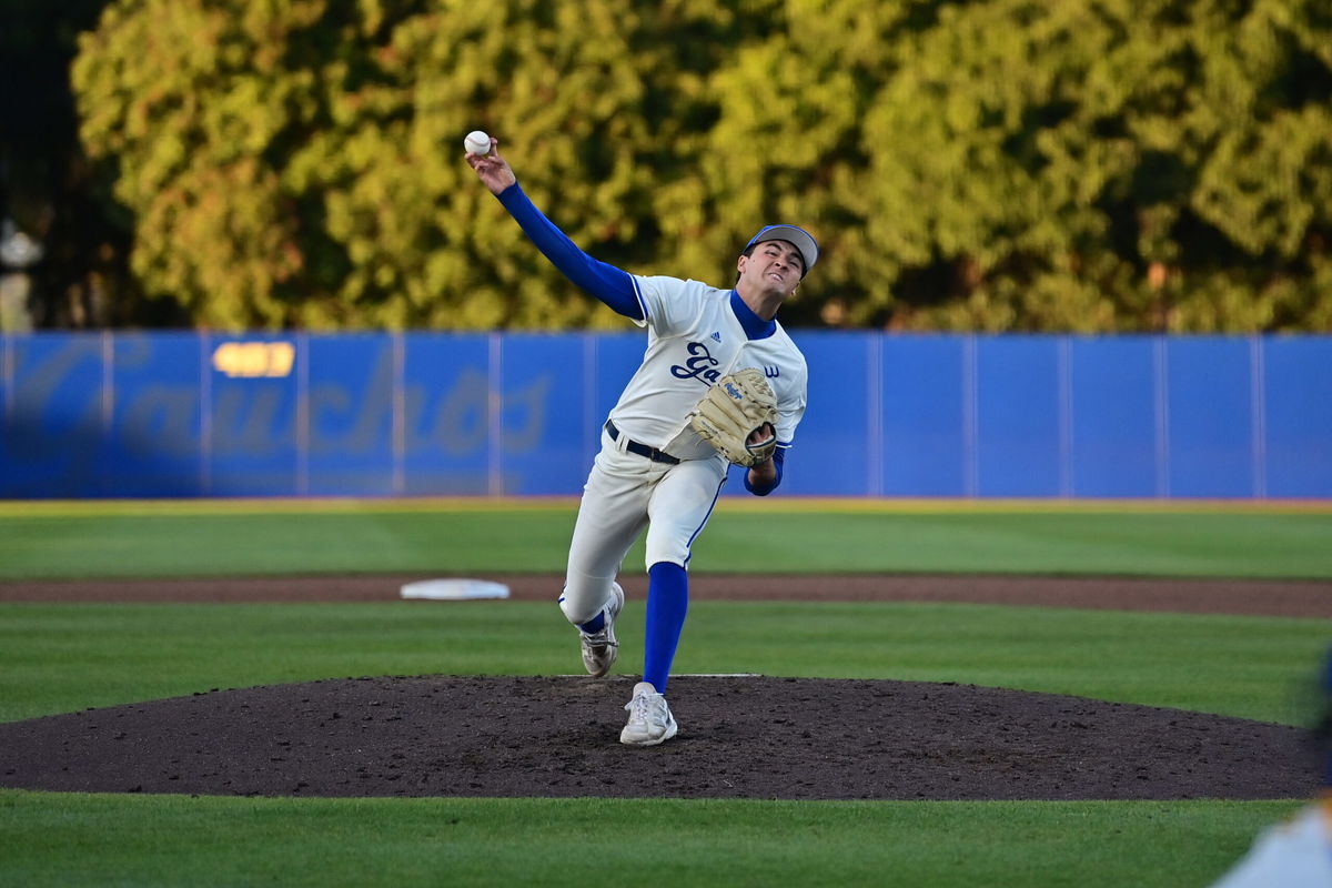 Jackson Flora improves to 4-0 as Gauchos edge Long Beach State in Big West opener