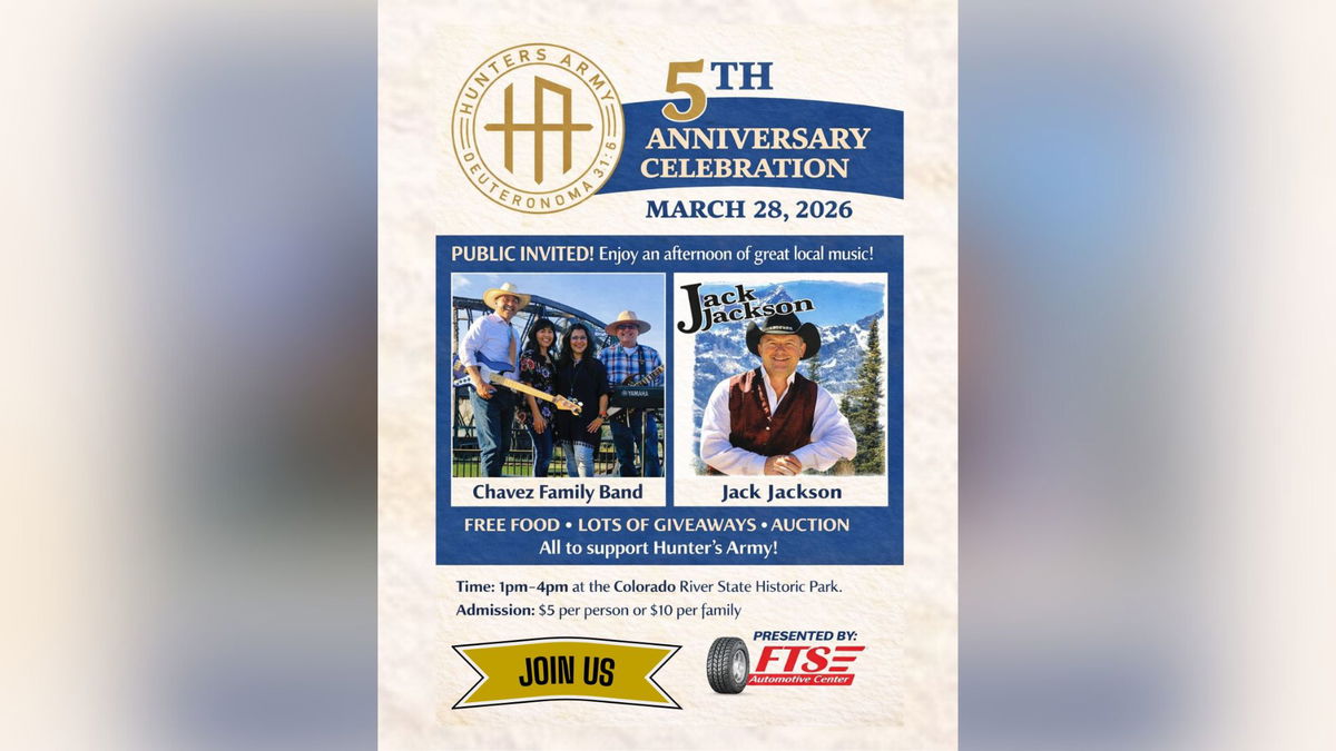 Hunter’s Army to host Fifth Anniversary Celebration next weekend