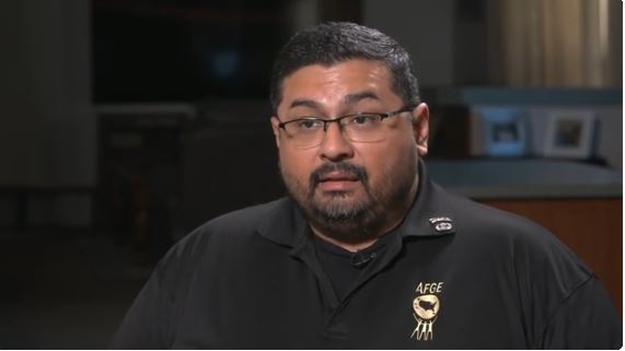 A Colorado veteran embarked on an unusual walk on Friday in an effort to boost the spirits TSA workers who have been working under difficult circumstances for more than a month.