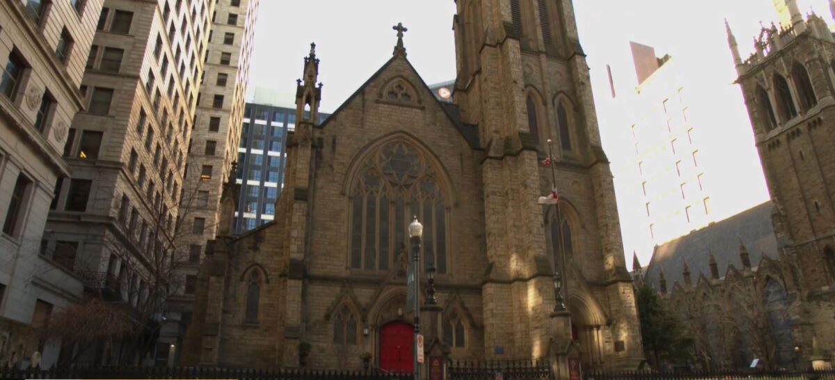 The reverend in charge of the largest cathedral in the Episcopal Diocese of Pittsburgh is accused of stealing more than $1