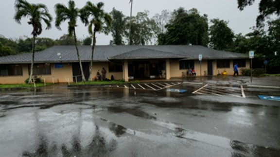 A powerful Kona low storm system is forcing evacuations across the North Shore and Central Oʻahu