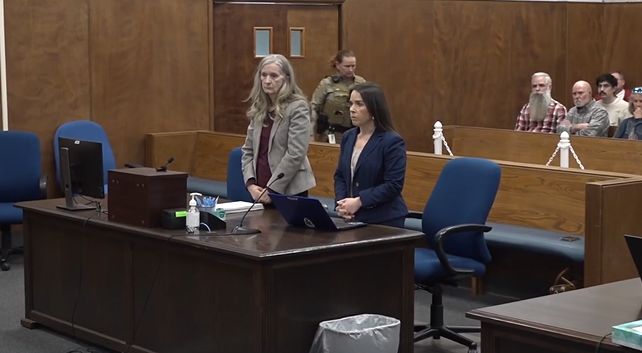 Taunia Barr appeared in Malheur County Court on Tuesday
