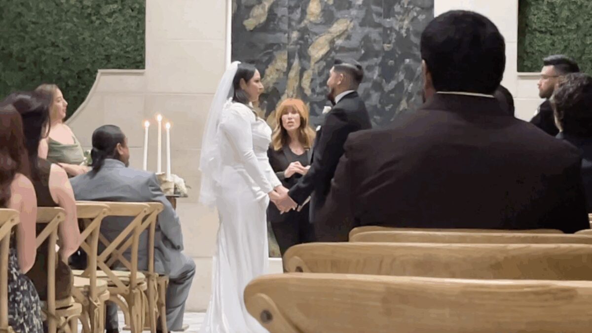 In a city known for quick weddings and big romance