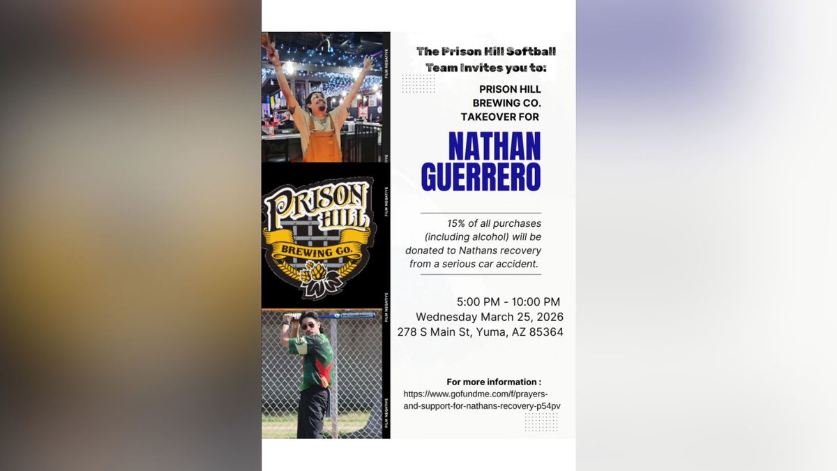 Prison Hill Softball Team to host fundraiser for Nathan Guerrero