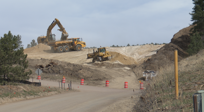 Progress continues on Beacon Lite Road project in northern El Paso County but some neighbors frustrated