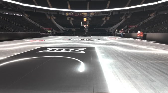 ASB GlassFloor CEO of the Americas Chris Thornton described the court as "an extension of the Jumbotron